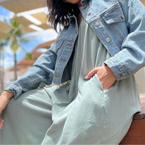 *SOLD ON MARKETPLACE* Sage Green Jumpsuit